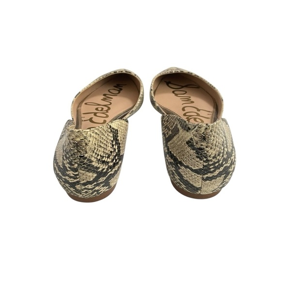 SAM EDELMAN Leather D'Orsay Flat Shoes size 8 - Picture 3 of 13